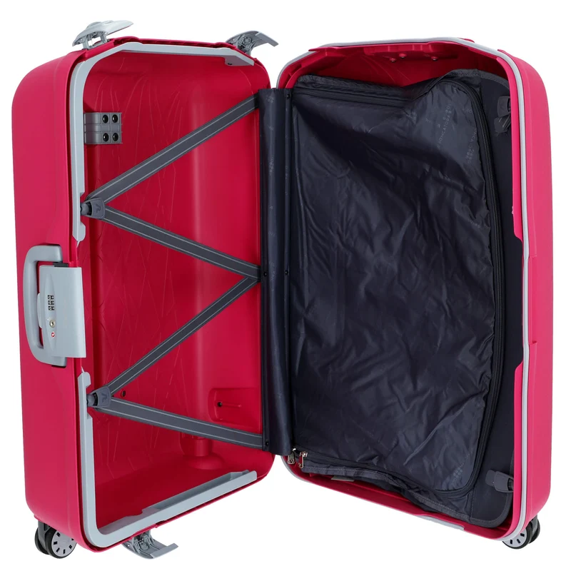 Roncato Light - 4-Rollen-Trolley L 75 cm (magenta)