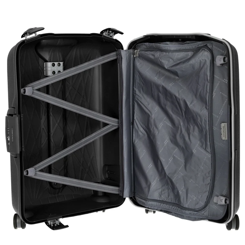 Roncato Light - 4-Rollen-Trolley M 68 cm (nero)