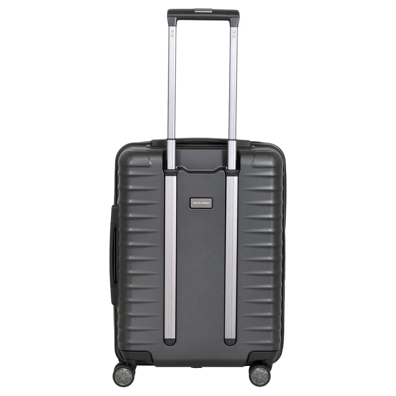 TITAN LITRON - 4-Rollen-Kabinentrolley mit Vortasche 55 cm (black)