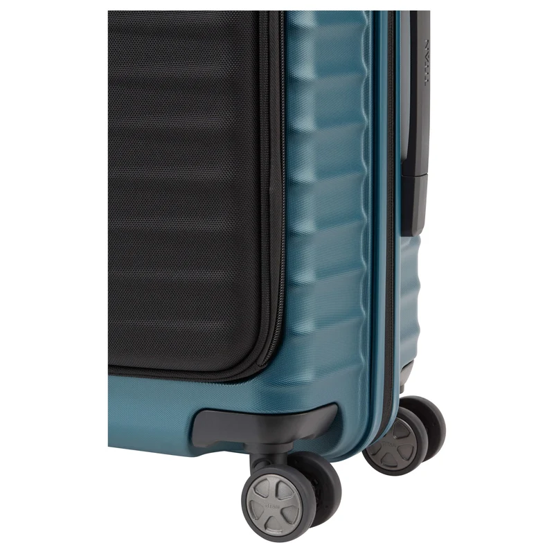 TITAN LITRON - 4-Rollen-Kabinentrolley mit Vortasche 55 cm (petrol)