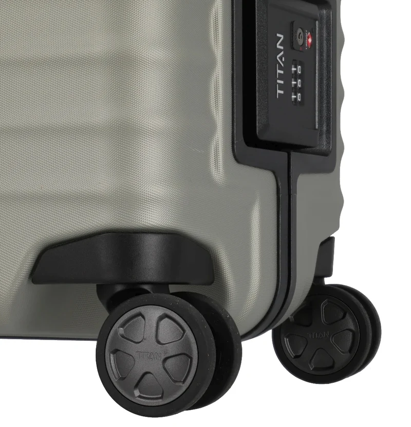 TITAN LITRON FRAME - 4-Rollen-Trolley 75 cm (Champagner)