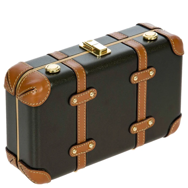 Brics Bellagio - Umhängetasche 20 cm recycelt (olive)