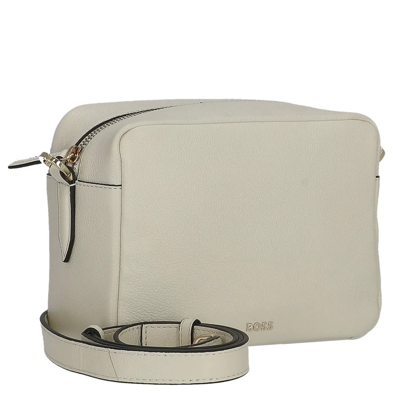 BOSS Women's Alyce Crossbody - Umhängetasche 20 cm (open white)