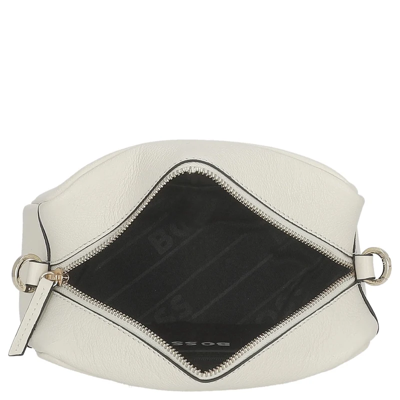 BOSS Women's Alyce Crossbody - Umhängetasche 20 cm (open white)