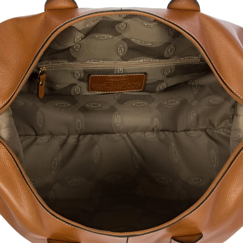 Brics Life Pelle Weekender - Reisetasche 43 cm Leder (cognac)