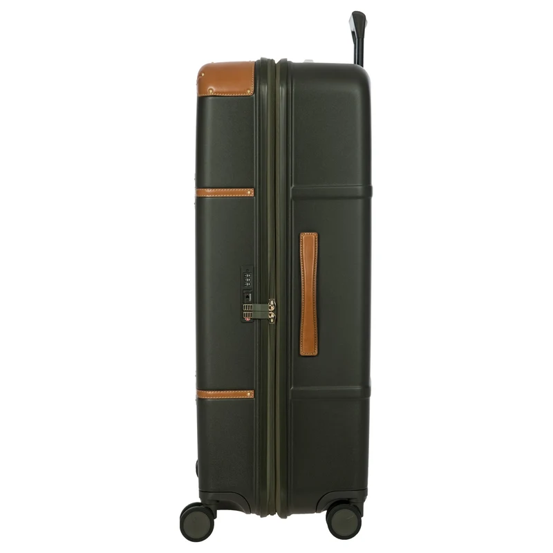 Brics Bellagio - 4-Rollen-Trolley 82 cm erw. recycelt (olive)