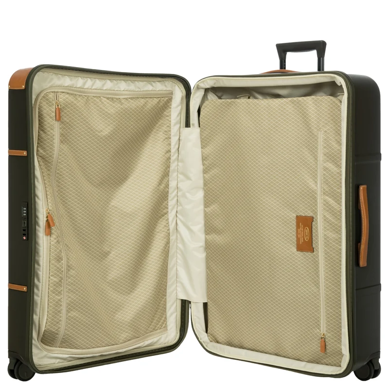 Brics Bellagio - 4-Rollen-Trolley 82 cm erw. recycelt (olive)