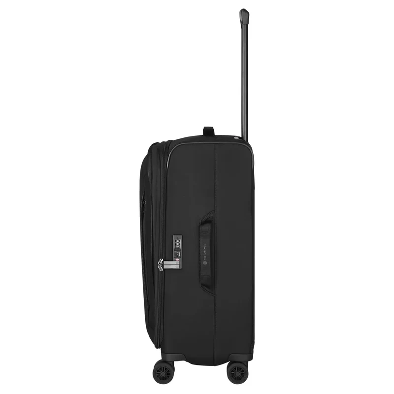 Victorinox Crosslight Softside - 4-Rollen-Trolley M 68 cm erw. (black)