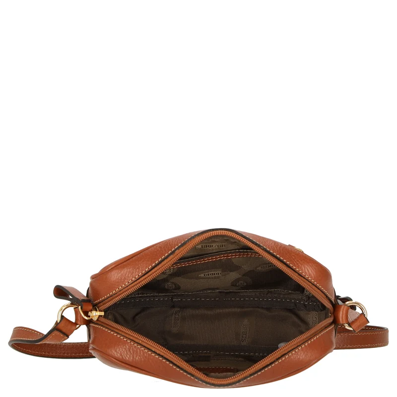Brics Life Pelle - Umhängetasche 21 cm (cognac)