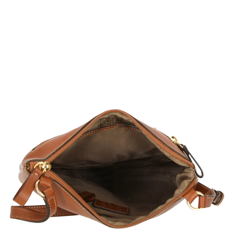 Brics Life Pelle - Umhängetasche 25 cm (cognac)