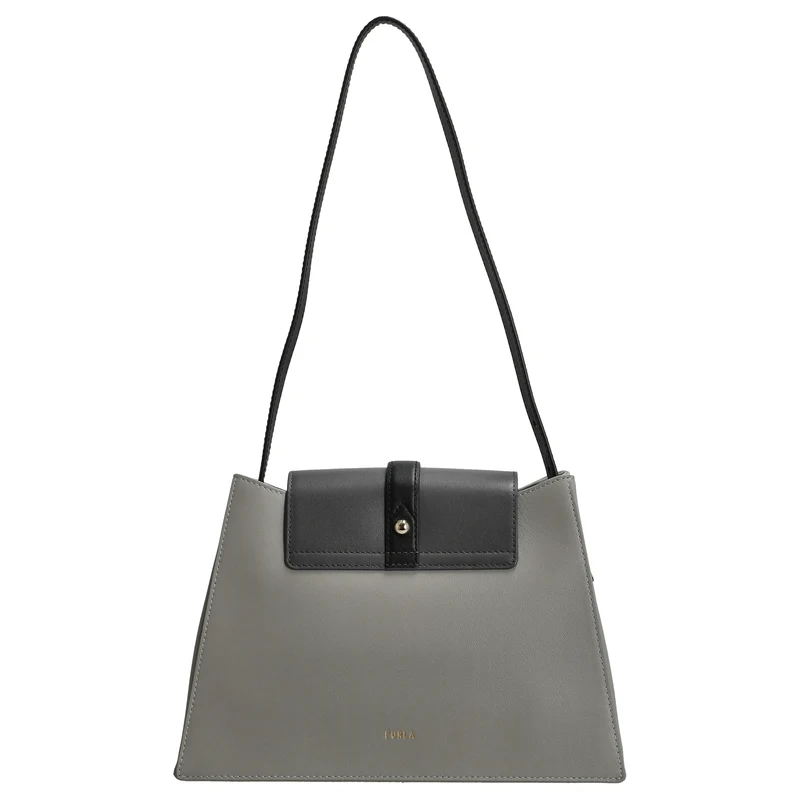 Furla Nuvola S - Schultertasche 27 cm (cenere+soil+nero)
