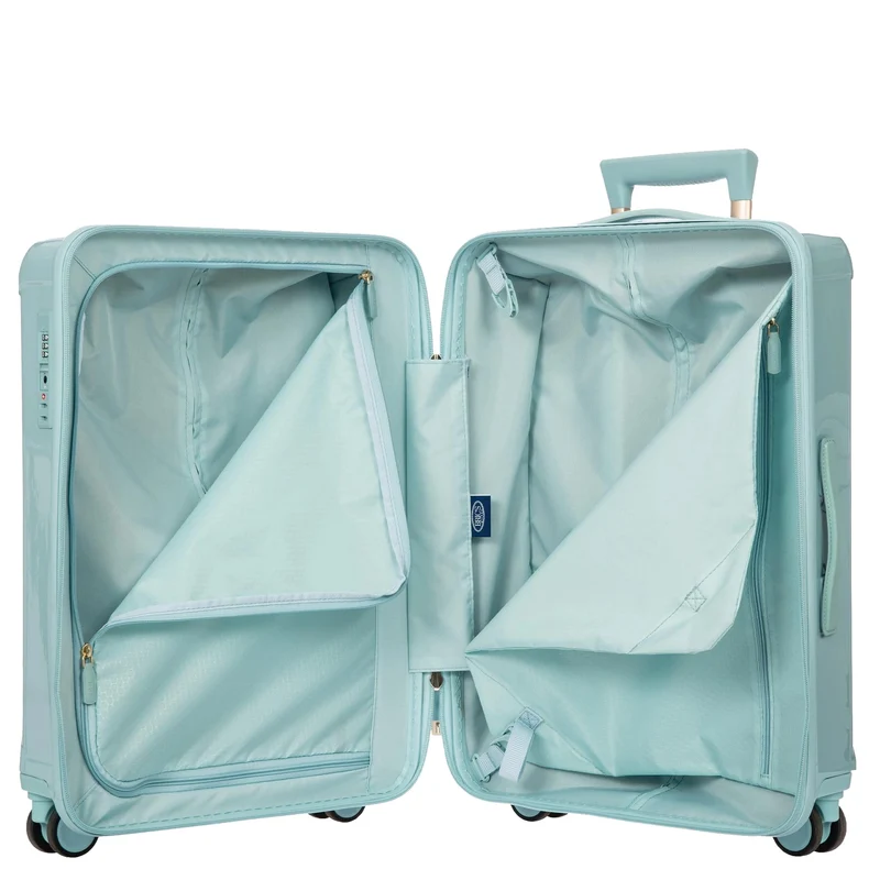 Brics Positano - 4-Rollen-Trolley XL 82 cm erw. (hellblau)