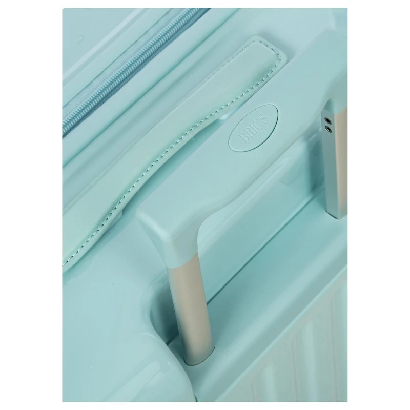 Brics Positano - 4-Rollen-Trolley XL 82 cm erw. (hellblau)