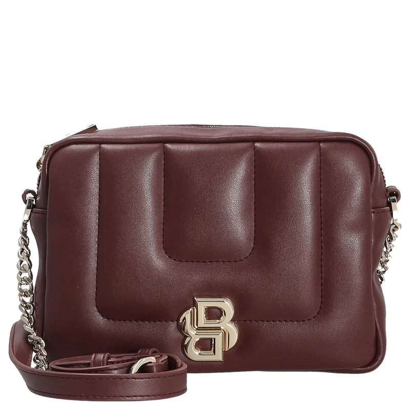 BOSS Women's B Icon Crossbody - Umhängetasche 20 cm (dark red)