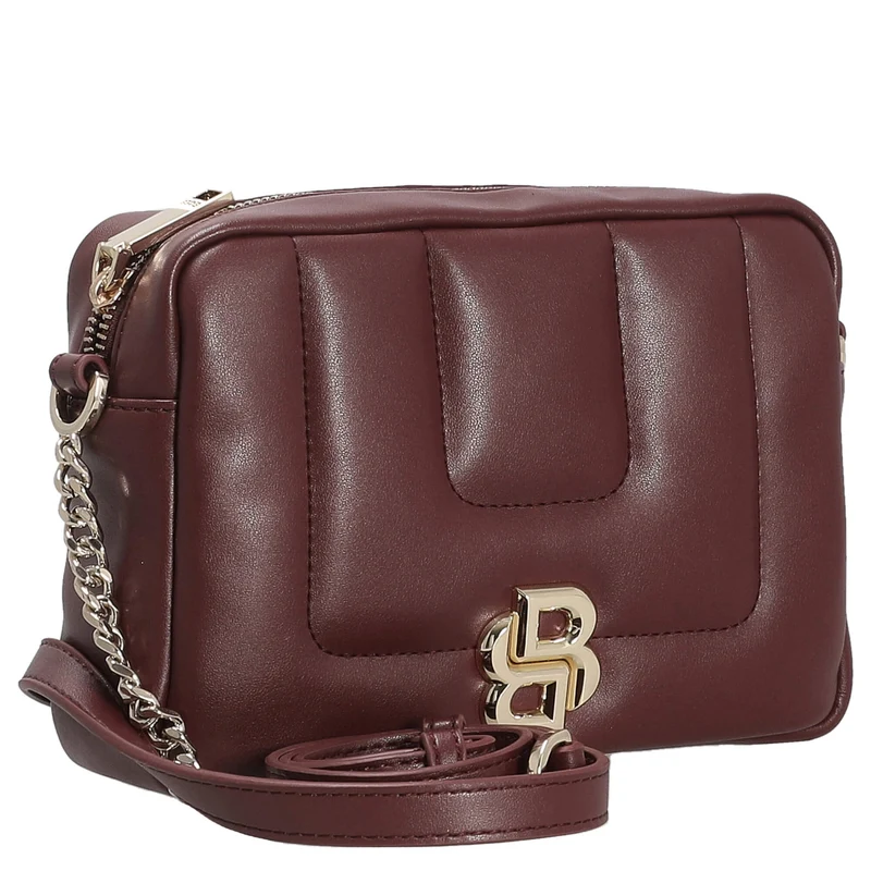 BOSS Women's B Icon Crossbody - Umhängetasche 20 cm (dark red)