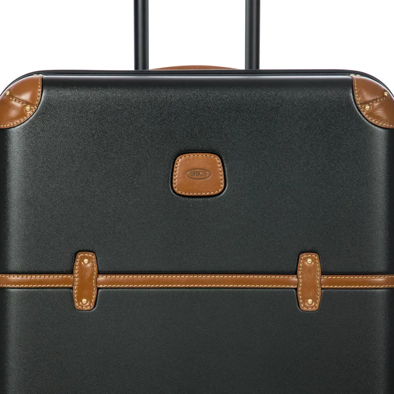 Brics Bellagio Trunk - 4-Rollen-Trolley 80 cm recycelt (black/tan)