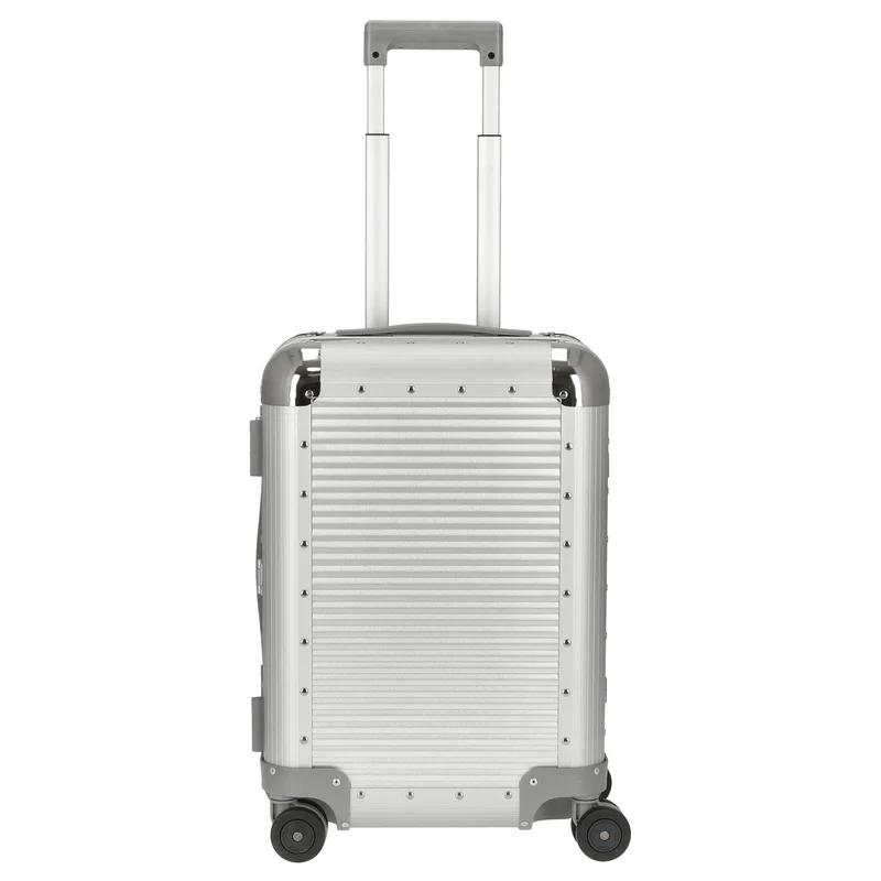 FPM Milano Bank S aluminum Spinner 53 - 4-Rollen-Kabinentrolley 53 cm (moonlight silver)