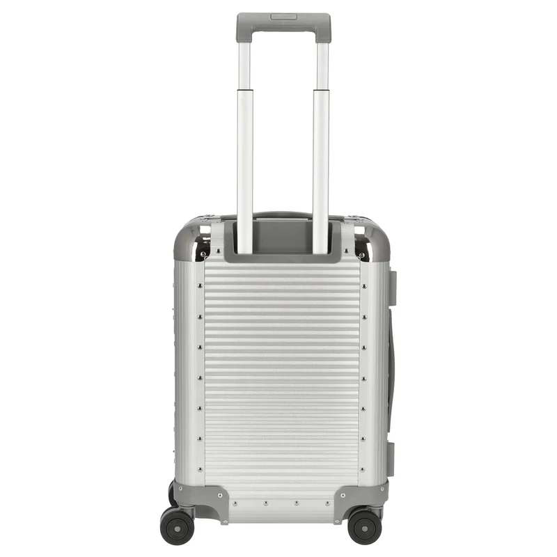 FPM Milano Bank S aluminum Spinner 53 - 4-Rollen-Kabinentrolley 53 cm (moonlight silver)