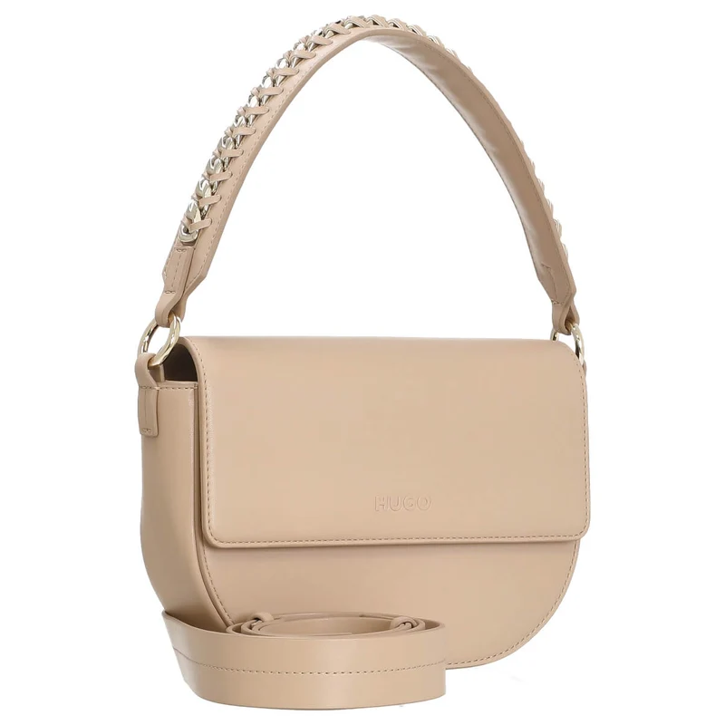 HUGO Women's Madyson - Schultertasche 21.5 cm (open beige)