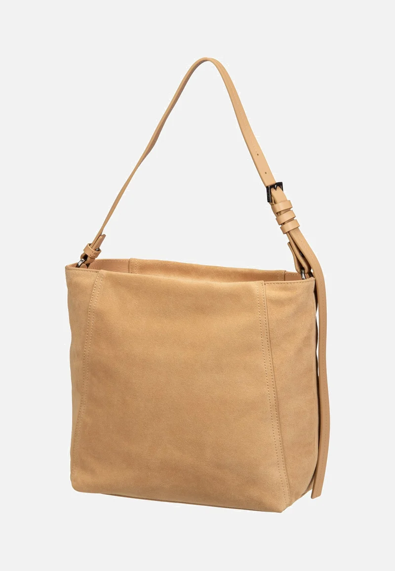 Chudy Hobo M Hydro Suede Light Tan Suede - Hobo Bag