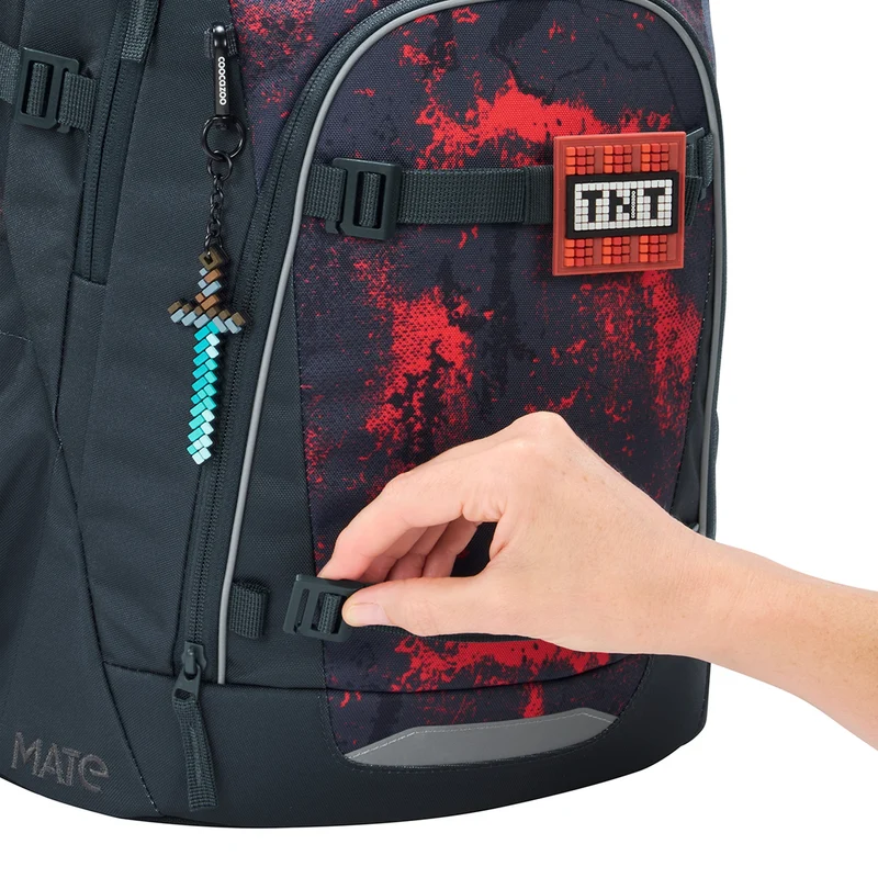 Coocazoo Mate - Schulrucksack 48 cm (Broken Black)