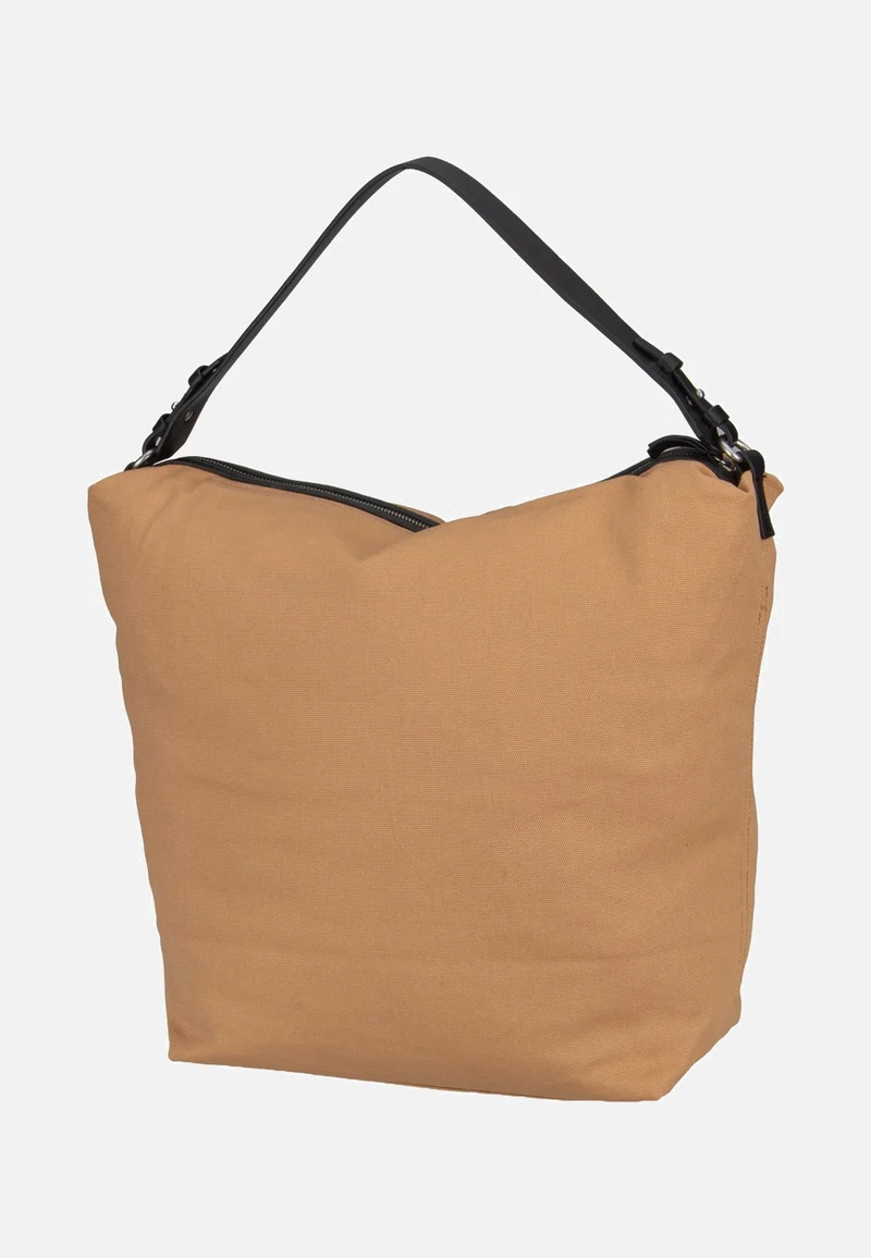 Clea Hobo L Canvas Light Tan - Hobo Bag