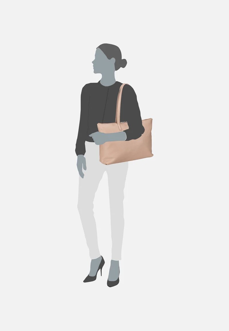 Mellow Leather PC FZT54 Warm Taupe - Shopper