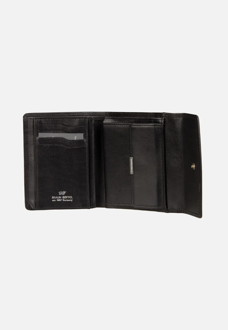 Golf RFID Wallet M 8Cs Black - Portemonnaie