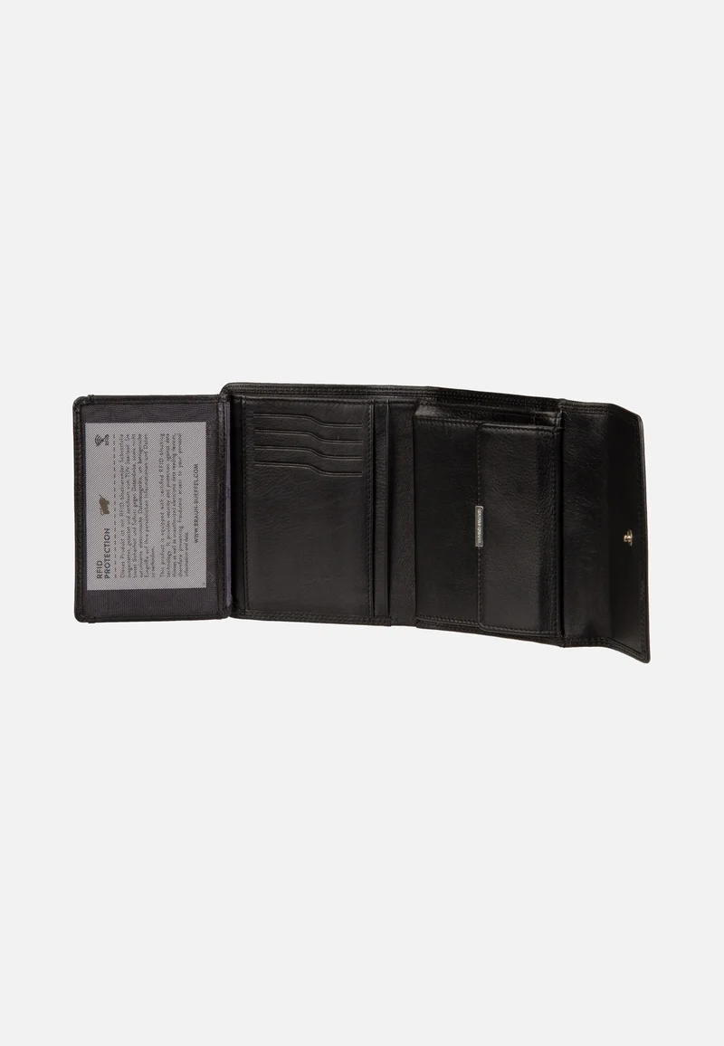 Golf RFID Wallet M 8Cs Black - Portemonnaie