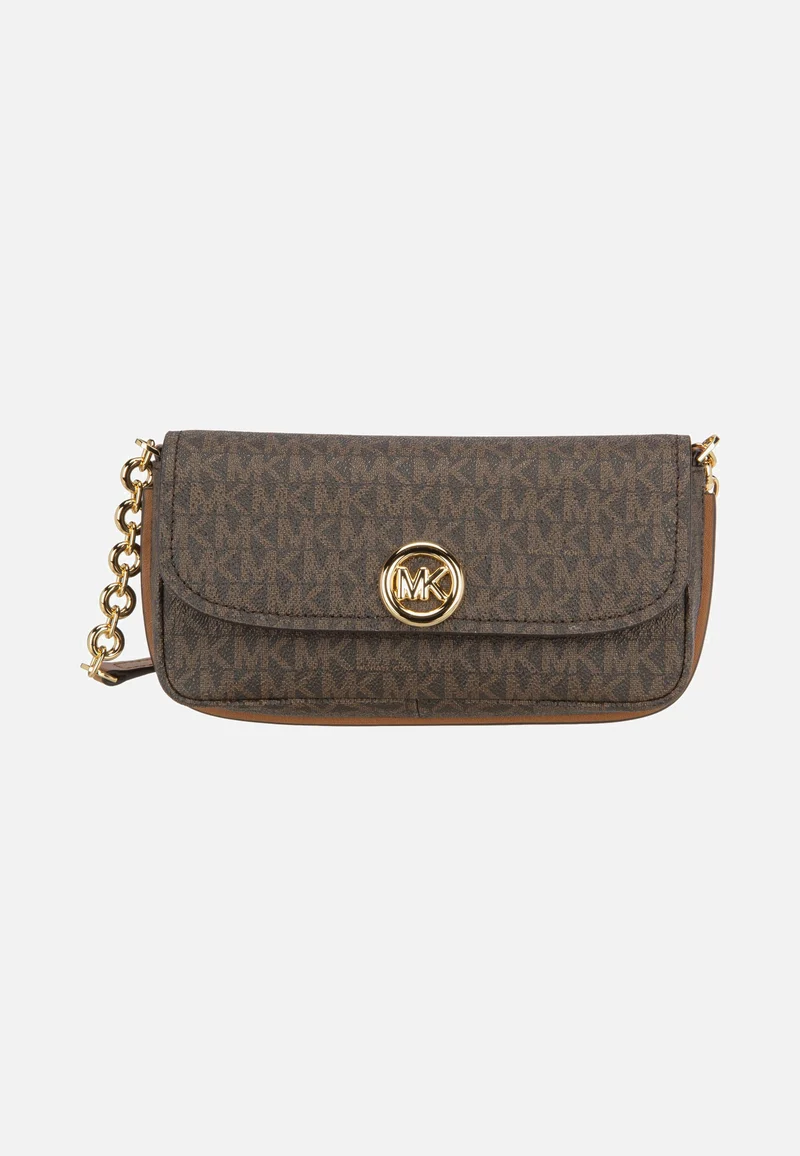Nolita SM Flap Chain Xbody Brown/Acorn - Abendtasche