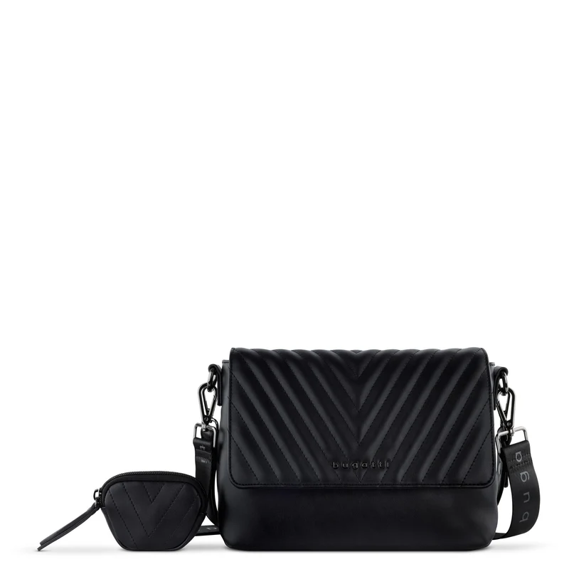 bugatti Sira - Umhängetasche L 25 cm (black)