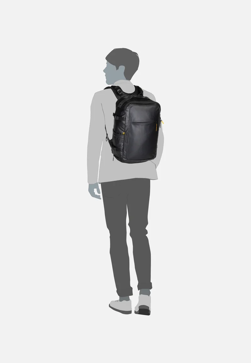 Eco Coated OST06 Black - Reiserucksack