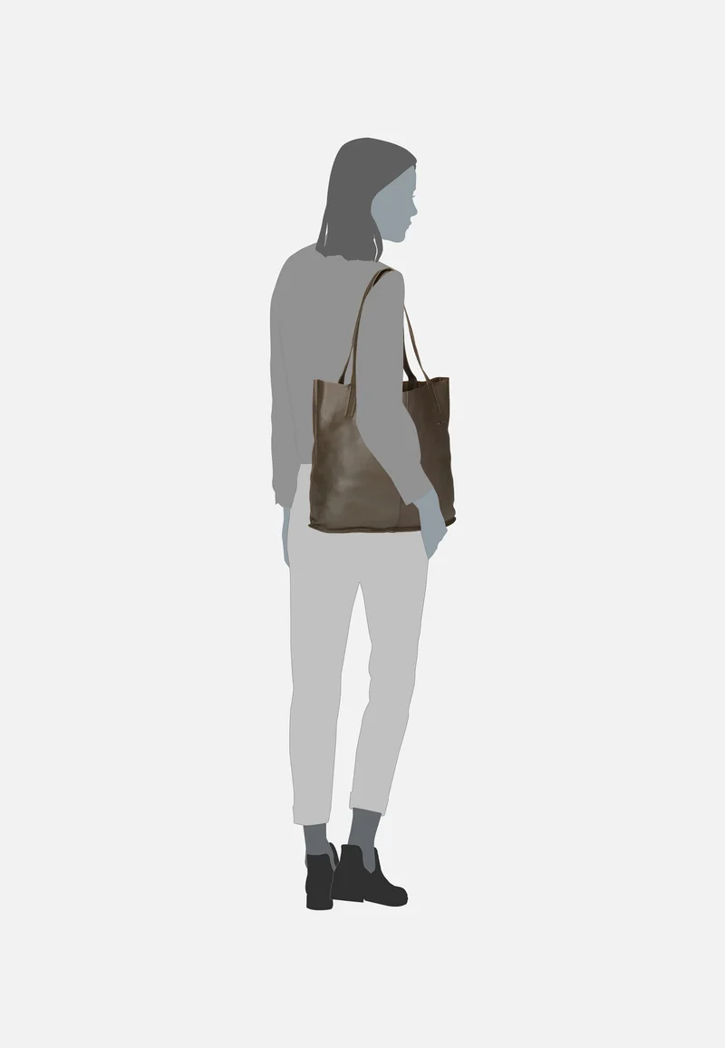 Carmen Nappa NR-2 Oliv - Shopper