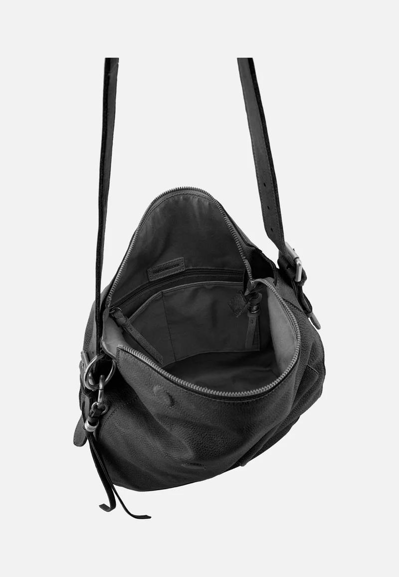 My Forever Friend Shoulderbag With Front Pocket Black - Umhängetasche