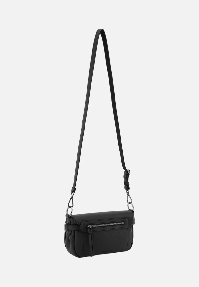 My Bestie Crossbag With Flap Black - Crossbody Bag