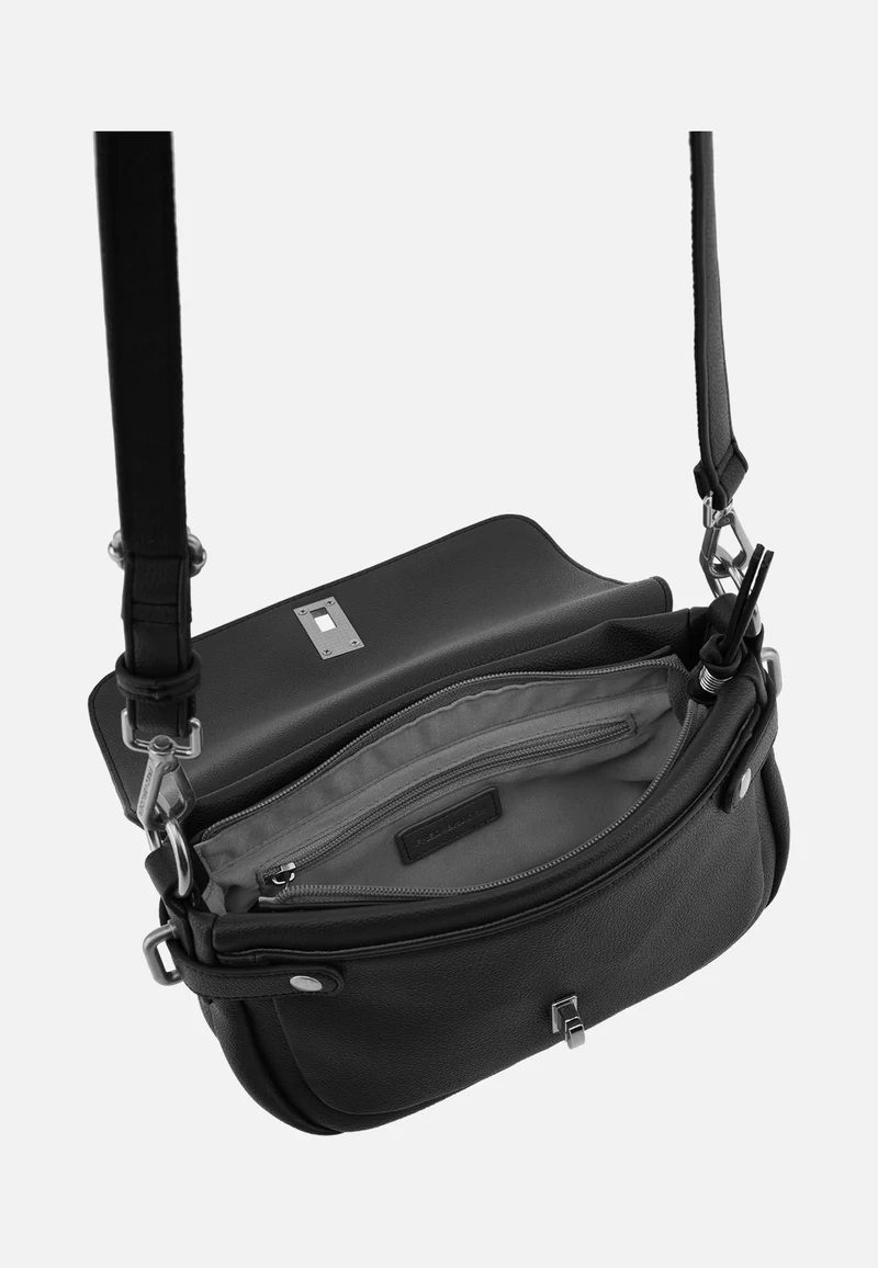 My Bestie Crossbag With Flap Black - Crossbody Bag