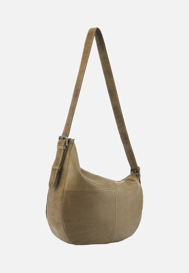 My Forever Friend Shoulderbag With Front Pocket Muddy Khaki - Umhängetasche
