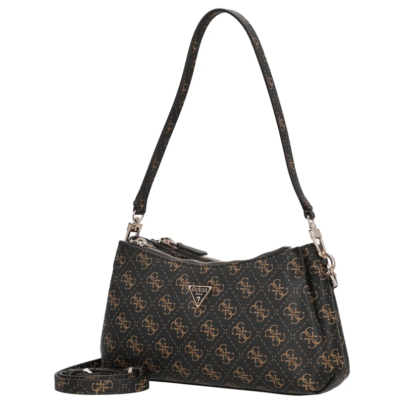 Guess Noelle ll - Schultertasche (brown logo)