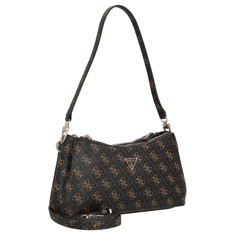 Guess Noelle ll - Schultertasche (brown logo)