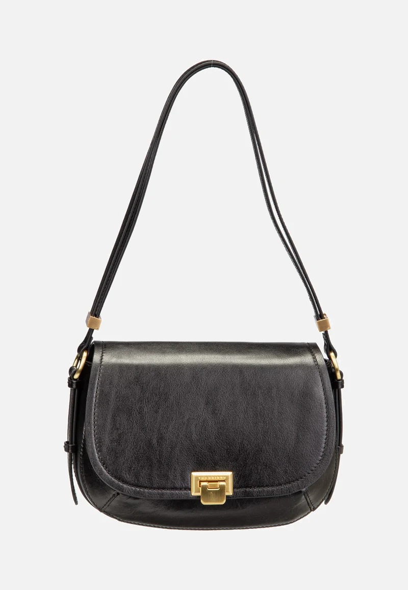 Federica Crossbody Nero/Oro - Crossbody Bag