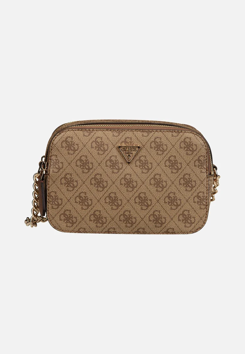 Noelle II CB Camera Logo 72140 Latte Logo/Brown - Crossbody Bag