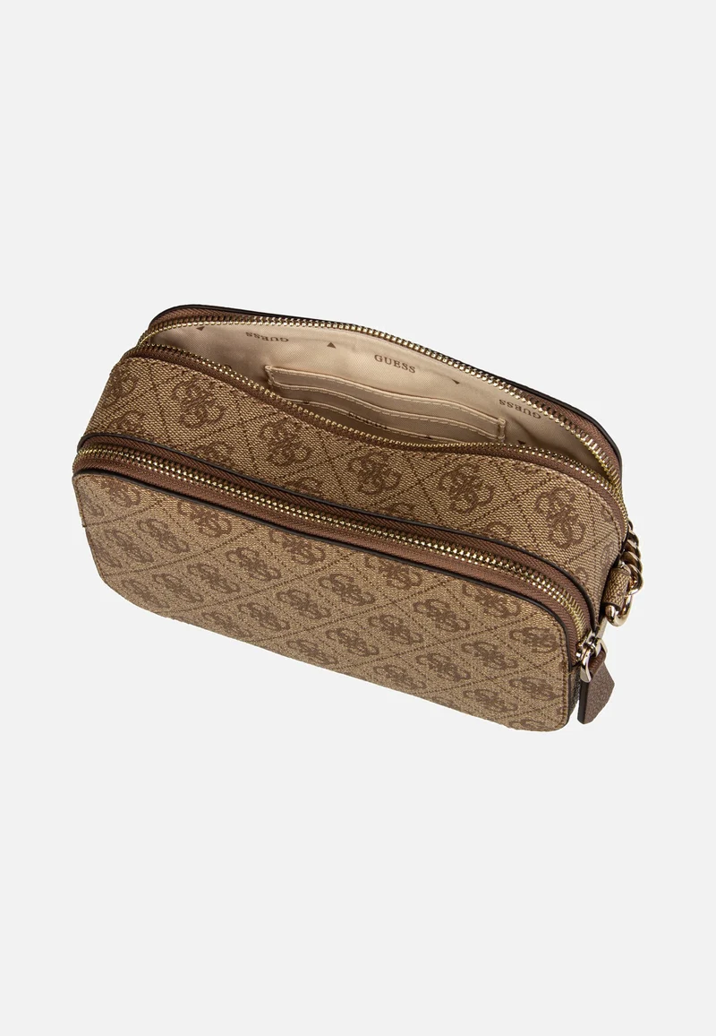 Noelle II CB Camera Logo 72140 Latte Logo/Brown - Crossbody Bag