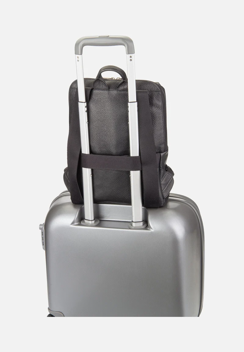 Mellow Leather Squared FZT38 Nero - Rucksack