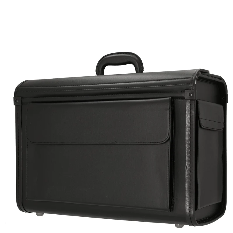 D&N Business - Pilotenkoffer 51 cm PU (schwarz)