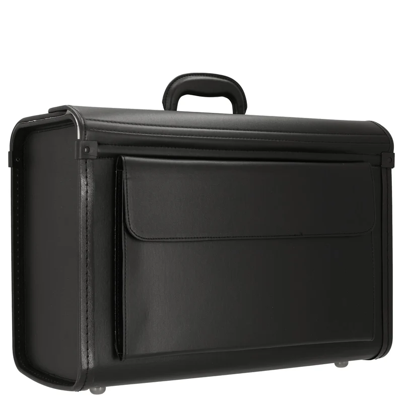 D&N Business - Pilotenkoffer 51 cm PU (schwarz)