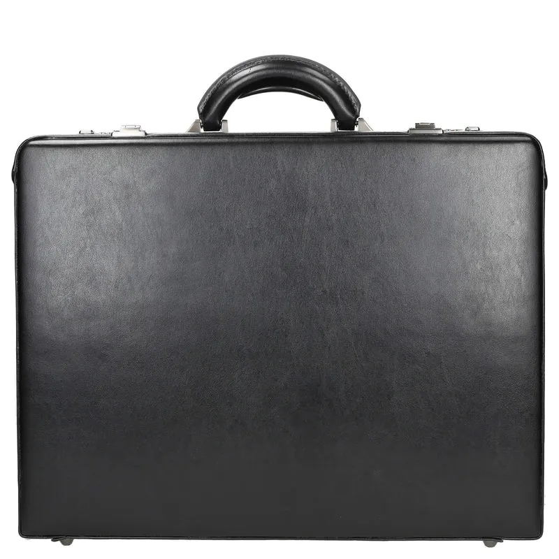 D&N Tradition Business - Aktenkoffer 45 cm erw. Leder (schwarz)