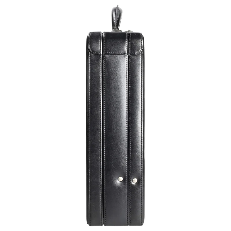 D&N Tradition Business - Aktenkoffer 45 cm erw. Leder (schwarz)