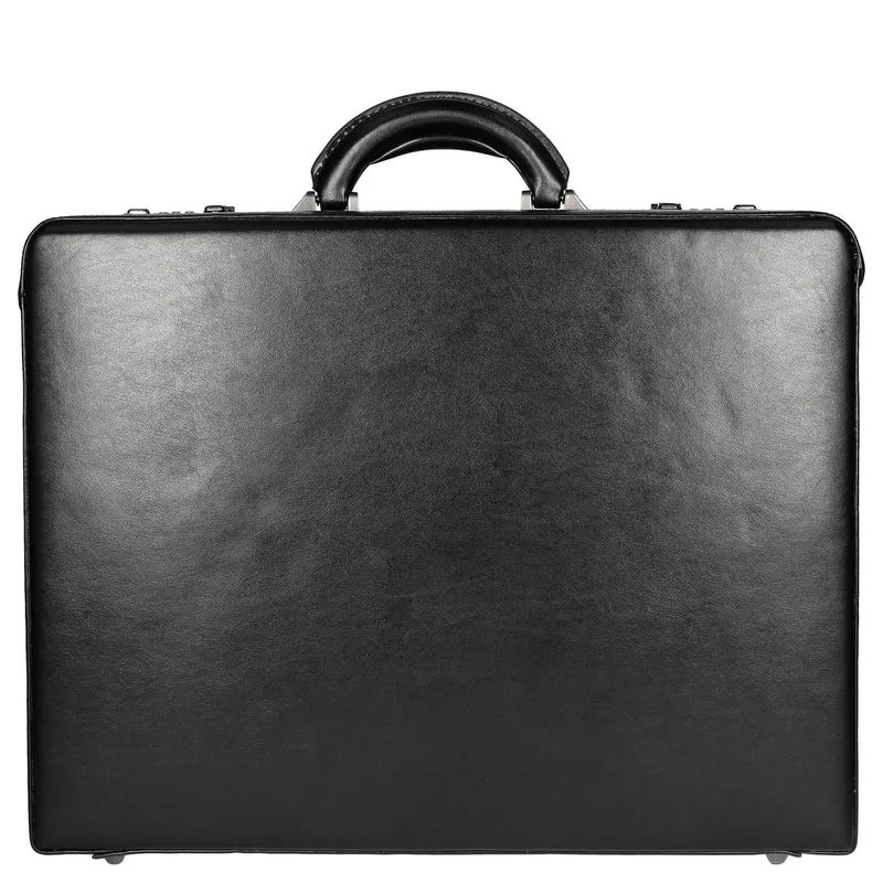 D&N Tradition Business - Aktenkoffer 45 cm erw. Leder (schwarz)