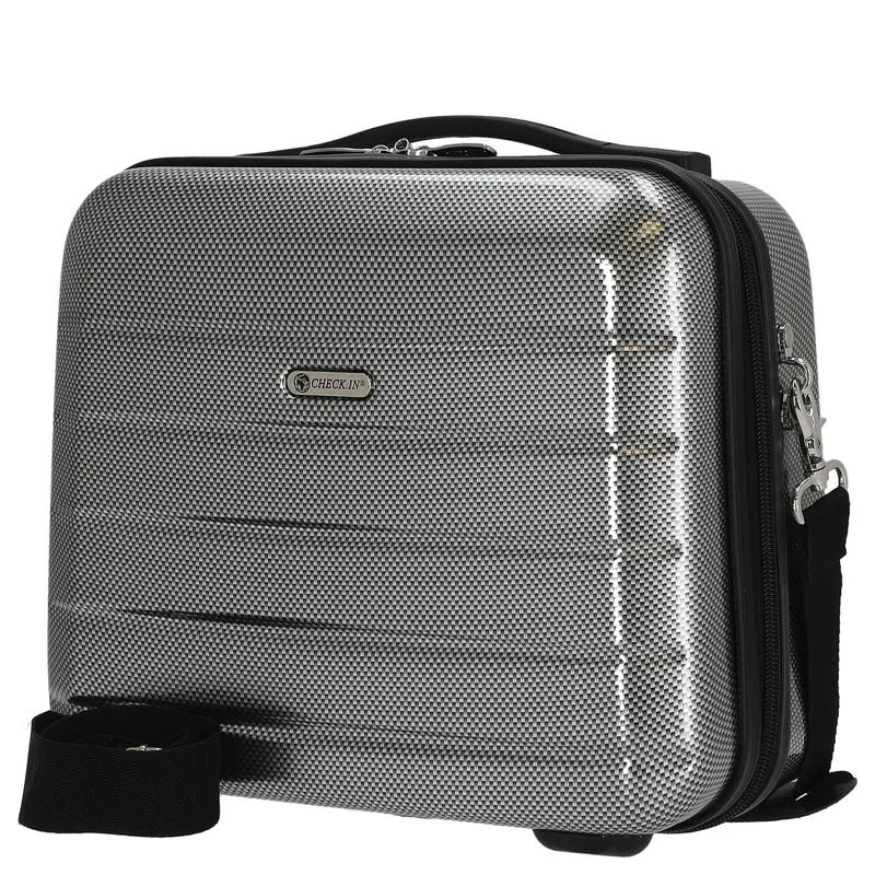 CHECK.IN London 2.0 - Beautycase 33 cm (carbon silver)