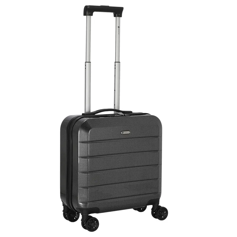 CHECK.IN London 2.0 - 4-Rollen-Businesstrolley 17" 46 cm (black)